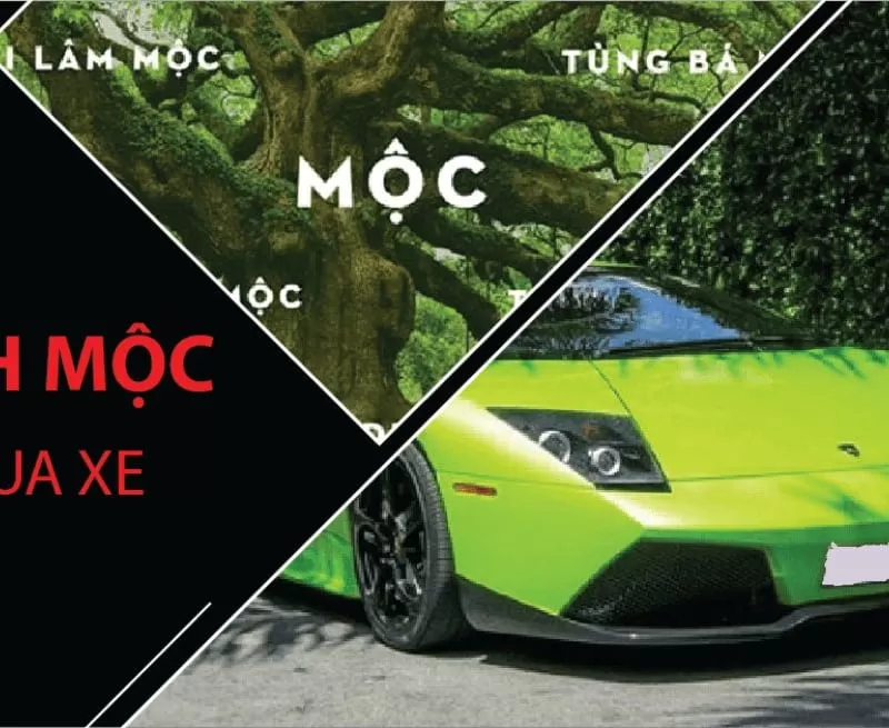 mệnh Mộc mua xe màu gì