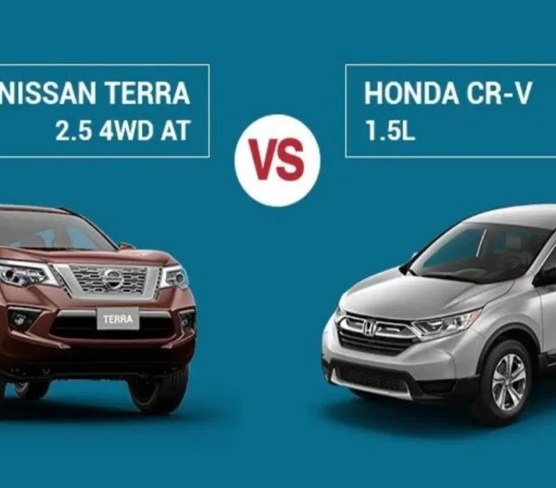 so sánh Nissan Terra và Honda CRV